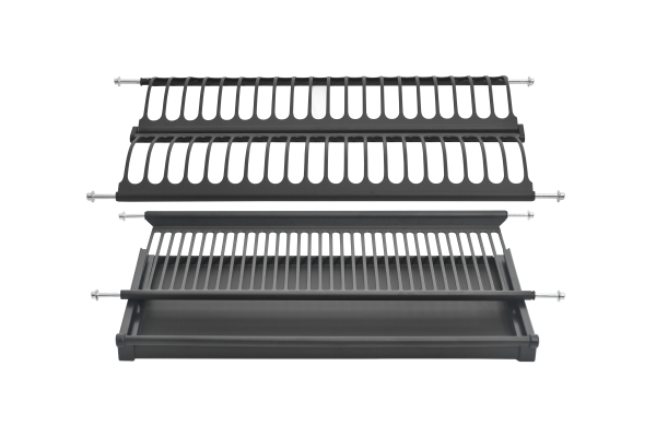 Комплект посудосушителей 400 из нержавеющей стали черный RIFF