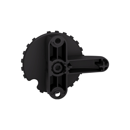 Упор регулируемый для выравнивания, чёрный