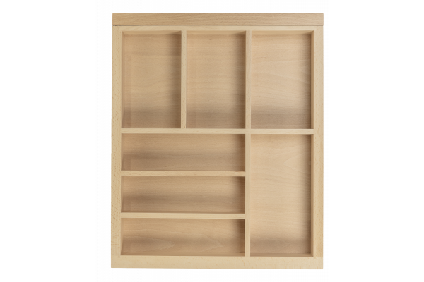 Лоток Customi с регулировкой 600-1000 мм для ящика AXIS/MB L=450 буковый GTV