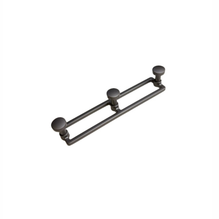 Вешалка 3-х рожковая, жемчужно-серый