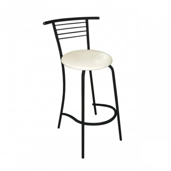 Каркас барного стула "Венеция" черный матовый