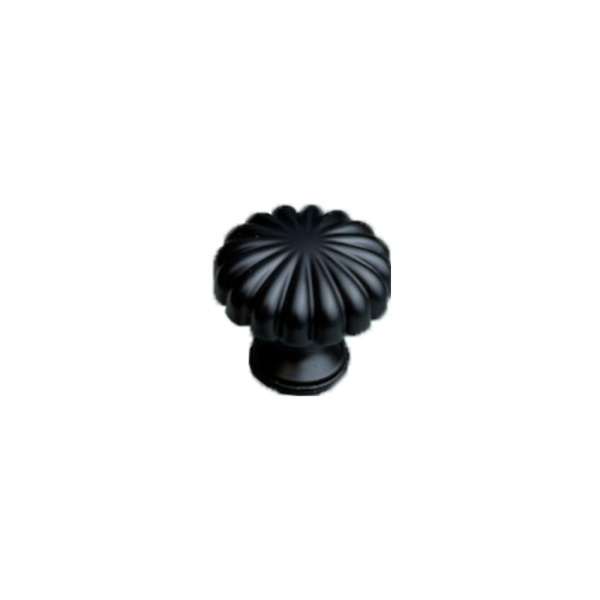 Ручка-кнопка 609-30, чёрный матовый