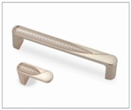 Ручка-скоба 539-128, шлиф. золото RIFF