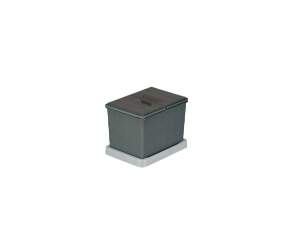 Контейнер для мусора D315*W232*H238, /12 Л/ пластик, антрацит