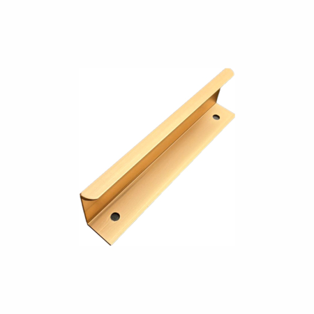 Ручка торцевая 506- 128, золото матовое