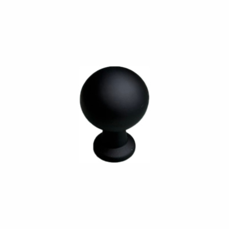Ручка-кнопка 602-23, чёрный матовый