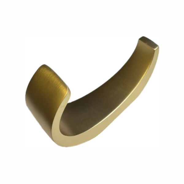 Крючок 031 - однорожковый, шлиф. золото RIFF