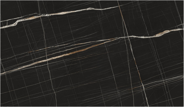 Столешница  3050*600*38 Черный тунис глянец