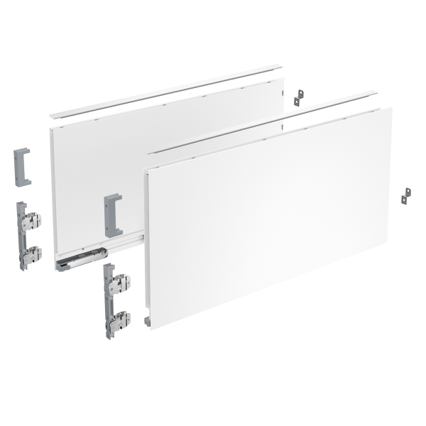 Боковина ящика AvanTech You 400*251 белый, правая