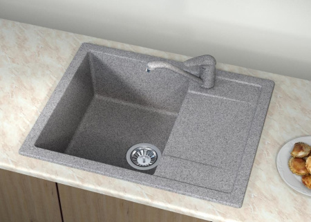 Мойка "Техно" 650*510*217мм графит