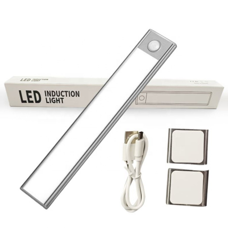 Светильник светодиодный беспров с датч. движ. Sonnig Easy 300/L=300мм/Хол бел свет/5В/1,05Вт/Серебро