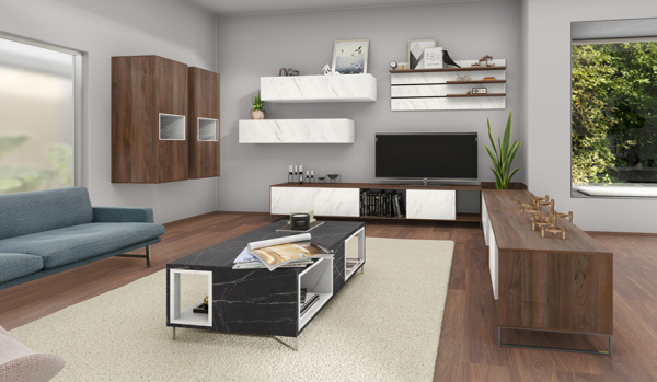 ЛДСП 2800*2070*16 Орех пацифик табак