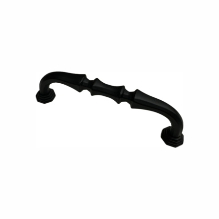 Ручка-скоба 540-160, матовый черный RIFF