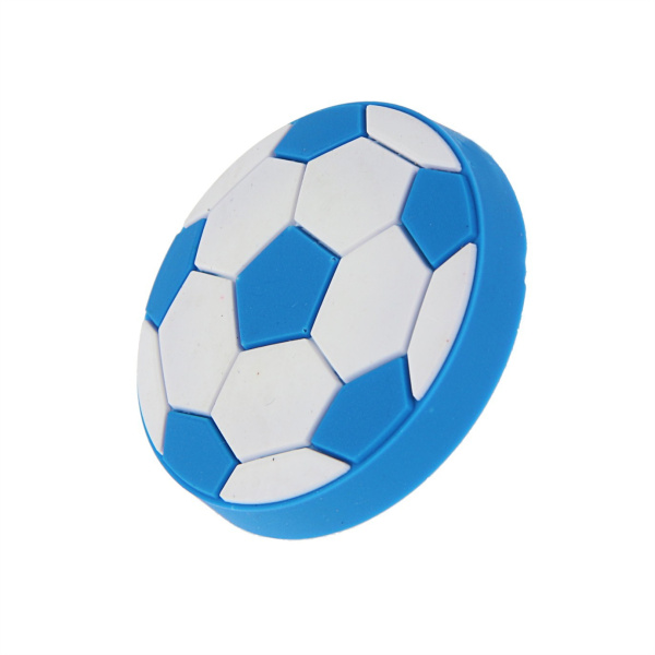 Ручка-кнопка 497, мяч синий RIFF