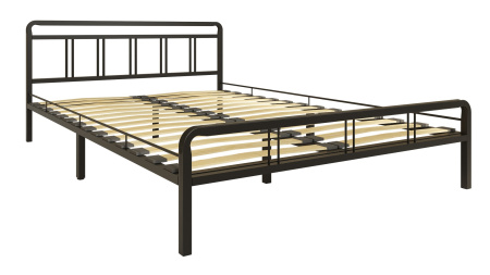 Кровать Avinon (Авинон) 1600*2000 черный шагрень