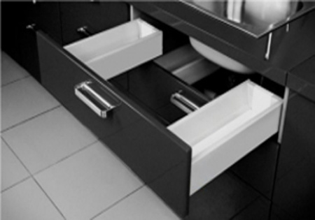 Ящик выдвижной под мойку L=450 с полной выемкой GTV