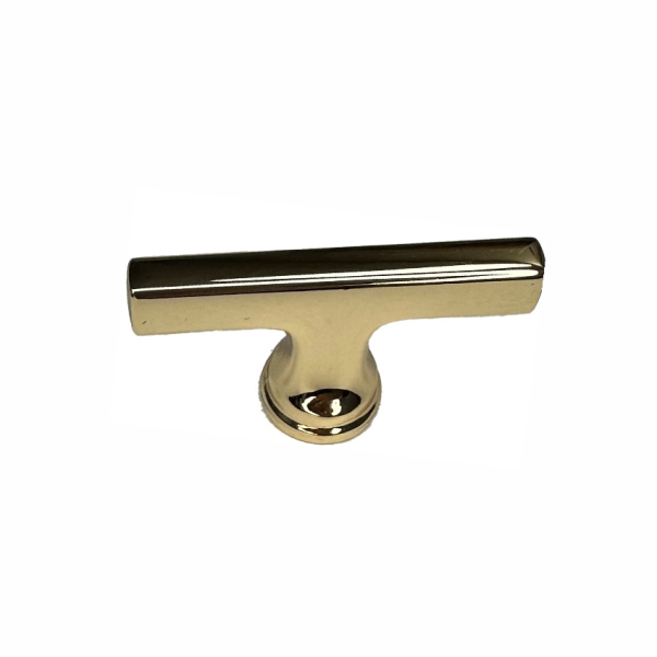 Ручка-кнопка 553, шлиф. золото RIFF