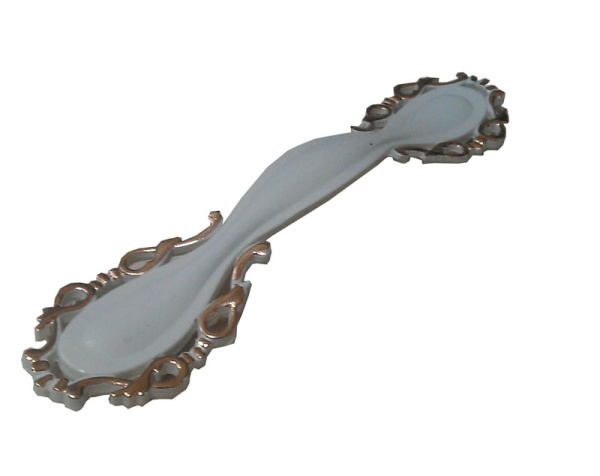 Ручка-скоба 291-128, черный/хром