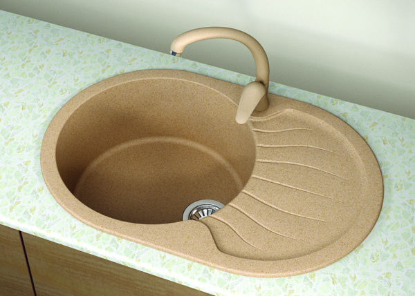 Мойка "Берта" 760*510*217мм графит