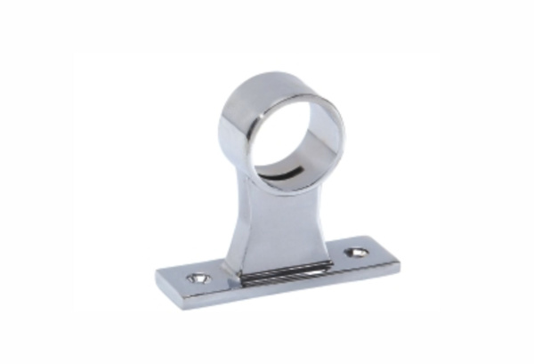 Держатель нерегулируемый проходной D=25 хром RIFF