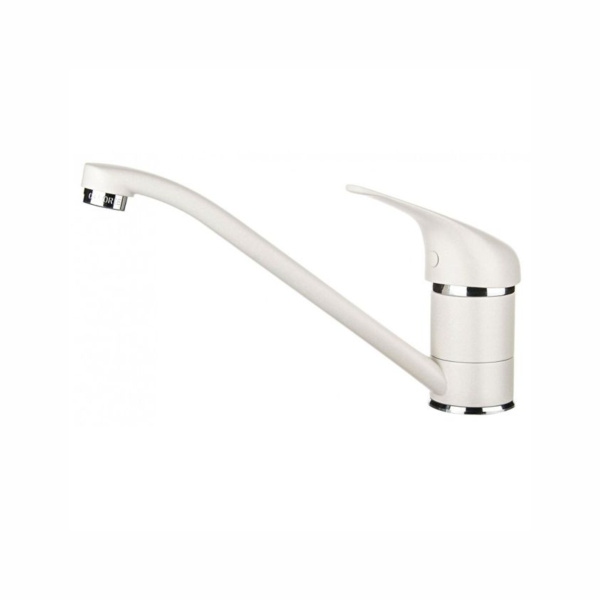 Смеситель Verde белый