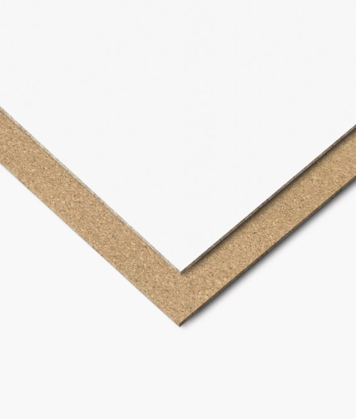 ХДФ лакированная  белая  2500*2070*3