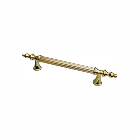 Ручка-скоба 596- 160, пластик, золото