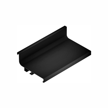 Профиль Г-образный L= 365 черный