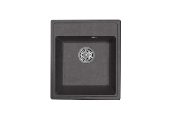 Мойка "Оливия" 420*480*180мм графит, б/сифона