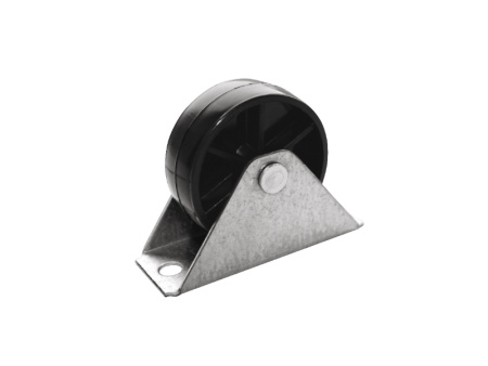 Колесо мебельное 44мм роликовое черное