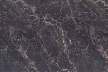 Столешница  3050*600*40 Мрамор марквина черный глянец