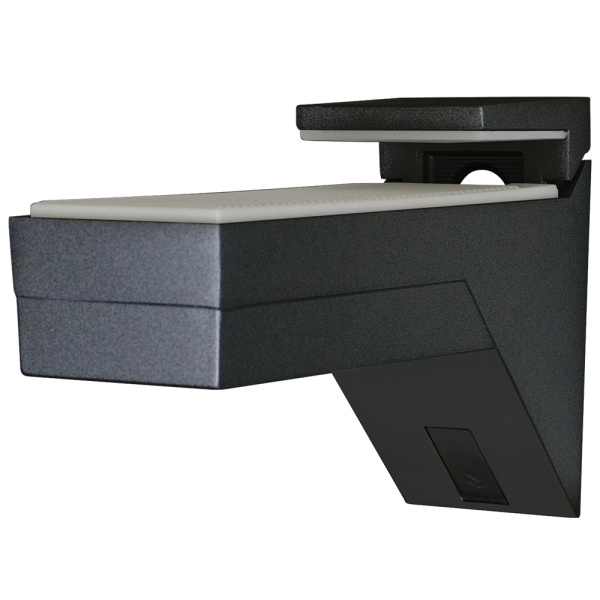 Комплект полкодержателей 8-30мм, черный матовый /2шт/