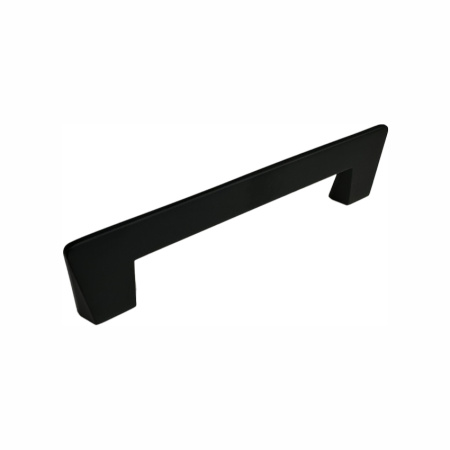 Ручка-скоба 538-128, матовый черный RIFF