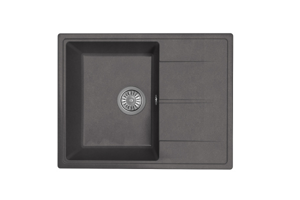 Мойка "Оливия" 620*480*180мм графит, б/сифона