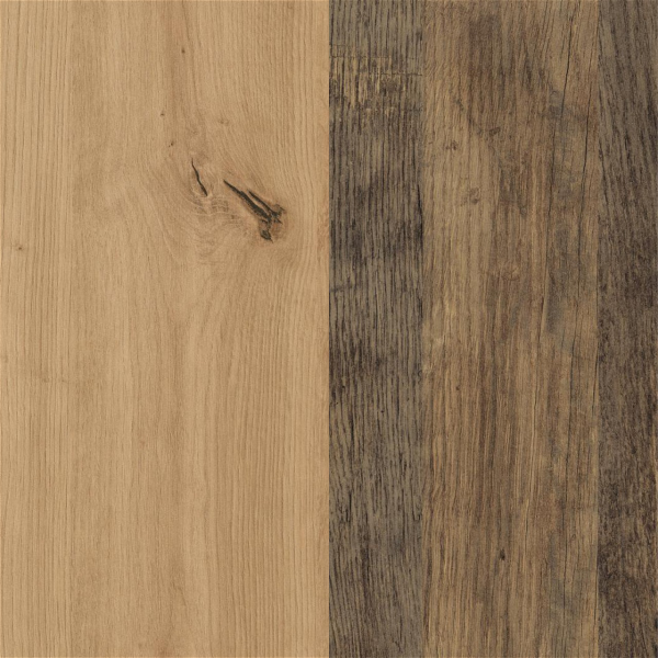 Стеновая панель для кухни 4100*640*8мм Дикий дуб натуральный/Дуб санта-фе винтаж