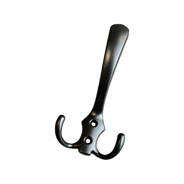 Крючок 002 - 3-х рожковый, черный матовый