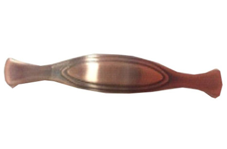Ручка-скоба 312-128, медь патина глянец