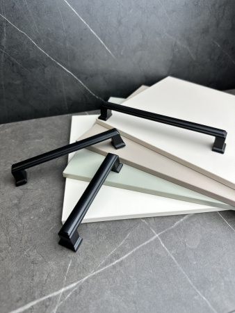 Ручка-скоба 584- 096, чёрный матовый