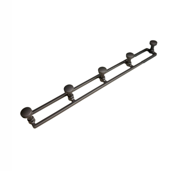 Вешалка 5-ти рожковая, жемчужно-серый