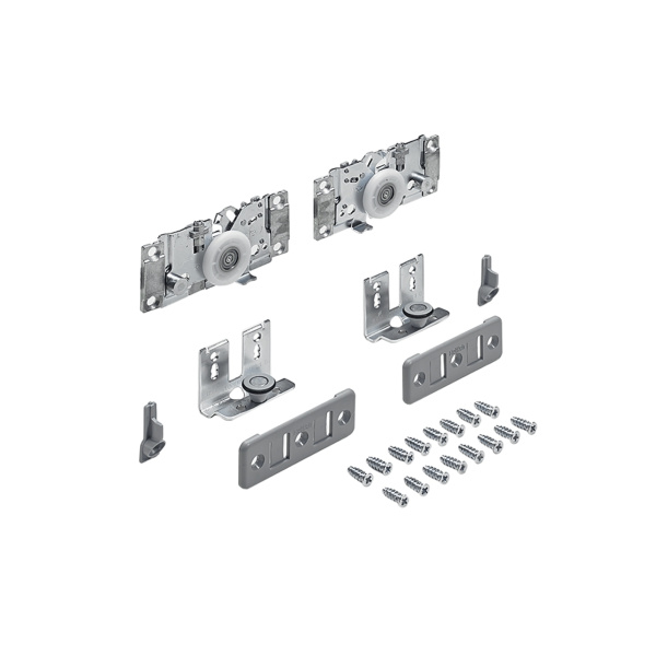 Комплект роликов для задней двери для открывания без ограничения хода