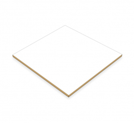 Крашеная ДВП Белый фон 1700*2745*3,2