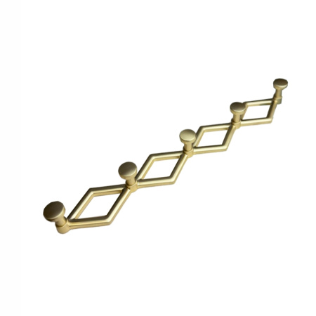 Вешалка 5-ти рожковая, латунь