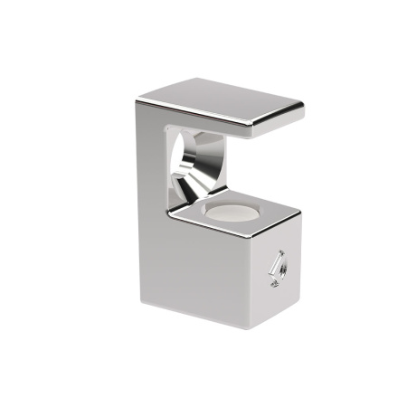 Стеклодержатель H=5-6мм, хром