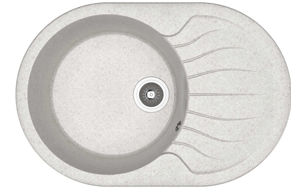 Мойка "Берта" 760*510*217мм серый