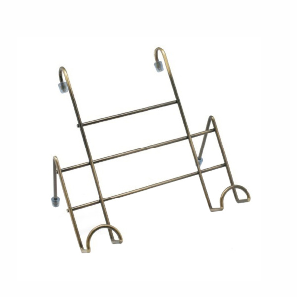 Корзина на рейлинг для планшета,книги античная бронза