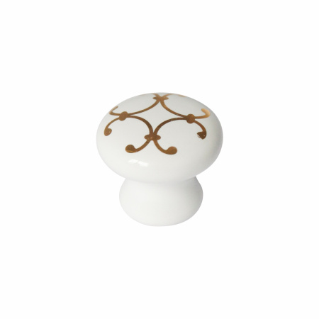 Ручка-кнопка 256-032, орнамент  RIFF