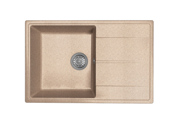 Мойка "Оливия" 740*480*180мм терра, б/сифона