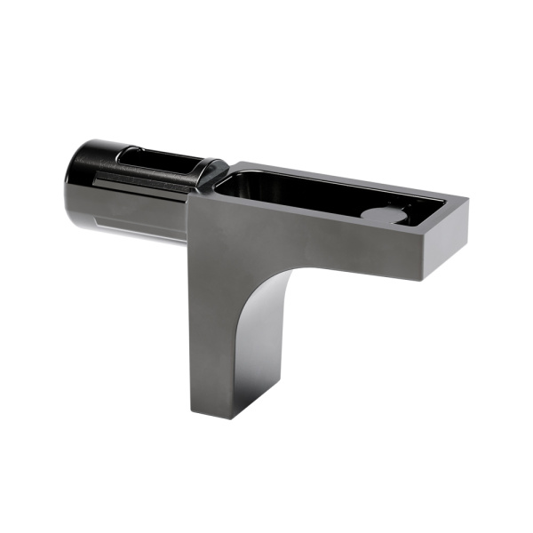 Полкодержатель для деревянных полок без фиксации, штифт D= 5мм, черный никель