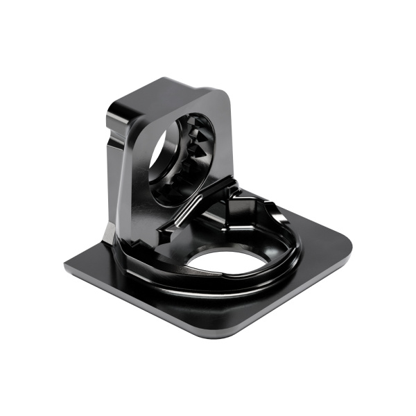 Держатель полкодержателя 16мм, под евровинт, чёрный никель