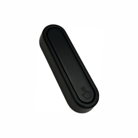 Крючок 034 - однорожковый, черный матовый RIFF